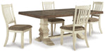 Bolanburg Dining Table and 4 Chairs Huntsville Furniture Outlet