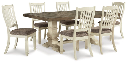 Bolanburg Dining Table and 6 Chairs Huntsville Furniture Outlet