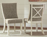 Bolanburg Dining Table and 6 Chairs with Storage Huntsville Furniture Outlet