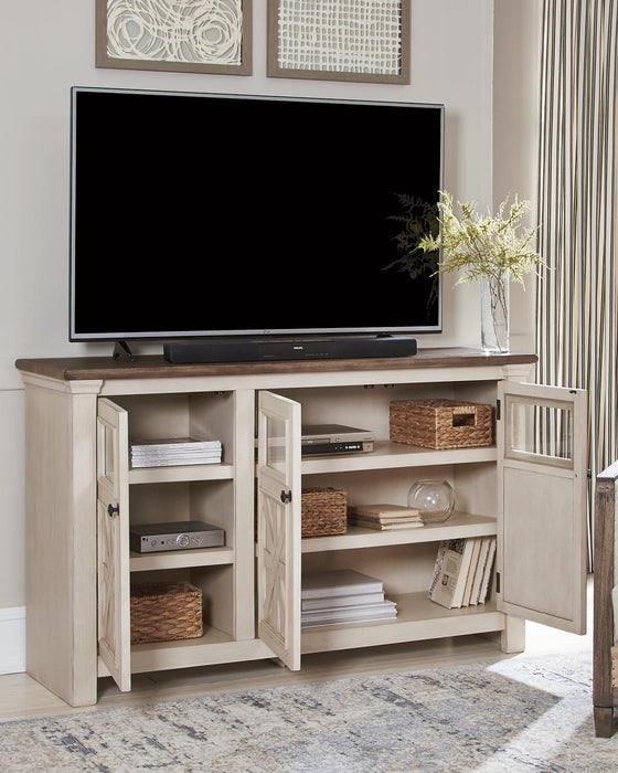 Bolanburg Large TV Stand Huntsville Furniture Outlet