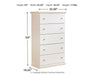 Bostwick Shoals Five Drawer Chest Huntsville Furniture Outlet