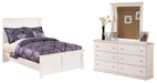 Bostwick Shoals Full Panel Bed with Dresser Huntsville Furniture Outlet