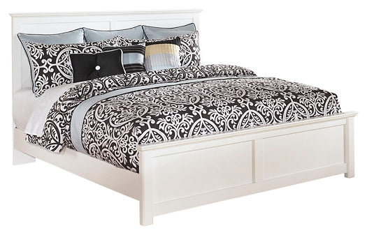 Bostwick Shoals Full Panel Bed with Mirrored Dresser, Chest and 2 Nightstands Huntsville Furniture Outlet