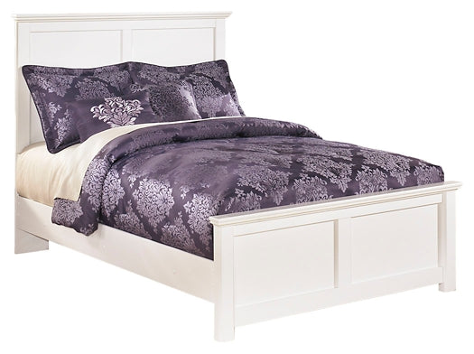 Bostwick Shoals Full Panel Bed with Mirrored Dresser and 2 Nightstands Huntsville Furniture Outlet