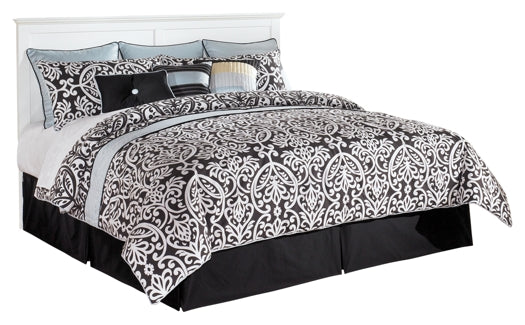 Bostwick Shoals King/California King Panel Headboard with Mirrored Dresser and 2 Nightstands Huntsville Furniture Outlet