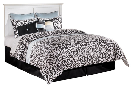 Bostwick Shoals Queen/Full Panel Headboard with Mirrored Dresser and 2 Nightstands Huntsville Furniture Outlet