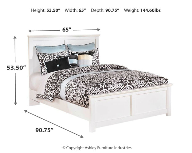 Bostwick Shoals Queen Panel Bed with Dresser Huntsville Furniture Outlet