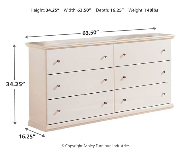 Bostwick Shoals Six Drawer Dresser Huntsville Furniture Outlet