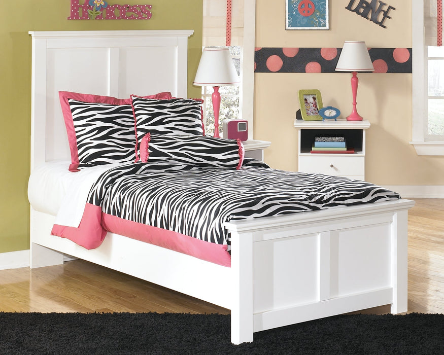 Bostwick Shoals Twin Panel Bed with Dresser Huntsville Furniture Outlet