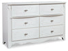 Bostwick Shoals Twin Panel Bed with Mirrored Dresser, Chest and 2 Nightstands Huntsville Furniture Outlet