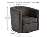 Brentlow Swivel Chair Huntsville Furniture Outlet