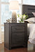 Brinxton Full Panel Bed with Mirrored Dresser, Chest and Nightstand Huntsville Furniture Outlet