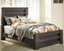 Brinxton Full Panel Bed with Nightstand Huntsville Furniture Outlet