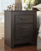 Brinxton Full Panel Bed with Nightstand Huntsville Furniture Outlet