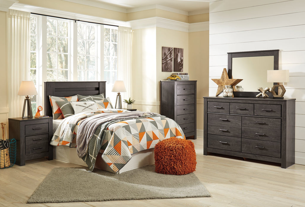 Brinxton Full Panel Headboard with Dresser Huntsville Furniture Outlet