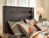 Brinxton Full Panel Headboard with Mirrored Dresser Huntsville Furniture Outlet