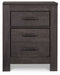 Brinxton King Panel Bed with Mirrored Dresser and Nightstand Huntsville Furniture Outlet