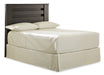 Brinxton Queen/Full Panel Headboard with Mirrored Dresser, Chest and Nightstand Huntsville Furniture Outlet