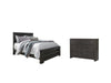 Brinxton Queen Panel Bed with Dresser Huntsville Furniture Outlet