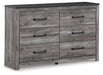 Bronyan Six Drawer Dresser Huntsville Furniture Outlet