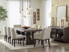 Burkhaus Dining Table and 8 Chairs Huntsville Furniture Outlet