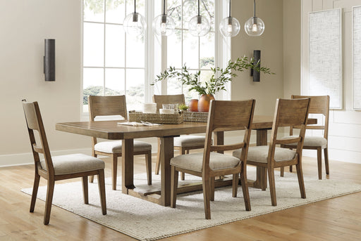 Cabalynn Dining Table and 6 Chairs Huntsville Furniture Outlet