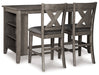 Caitbrook Counter Height Dining Table and 2 Barstools Huntsville Furniture Outlet