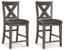 Caitbrook Counter Height Dining Table and 2 Barstools Huntsville Furniture Outlet