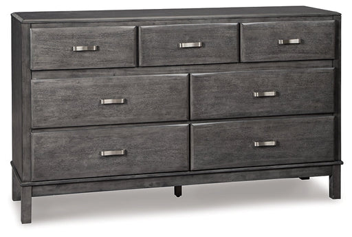 Caitbrook Queen Storage Bed with 8 Drawers with Dresser and Chest Huntsville Furniture Outlet