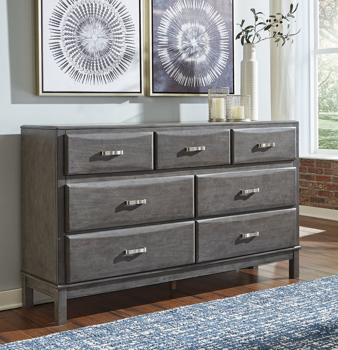 Caitbrook Queen Storage Bed with 8 Storage Drawers with Dresser Huntsville Furniture Outlet