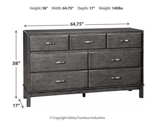 Caitbrook Queen Storage Bed with 8 Storage Drawers with Dresser Huntsville Furniture Outlet