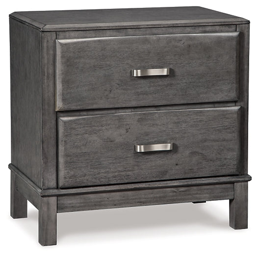 Caitbrook Two Drawer Night Stand Huntsville Furniture Outlet