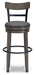 Caitbrook UPH Swivel Barstool (1/CN) Huntsville Furniture Outlet