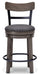 Caitbrook UPH Swivel Barstool (1/CN) Huntsville Furniture Outlet