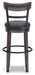 Caitbrook UPH Swivel Barstool (1/CN) Huntsville Furniture Outlet