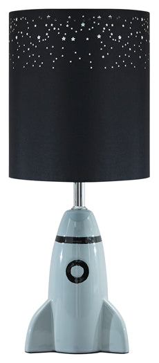 Cale Ceramic Table Lamp (1/CN) Huntsville Furniture Outlet