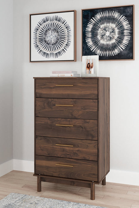 Calverson Five Drawer Chest Huntsville Furniture Outlet