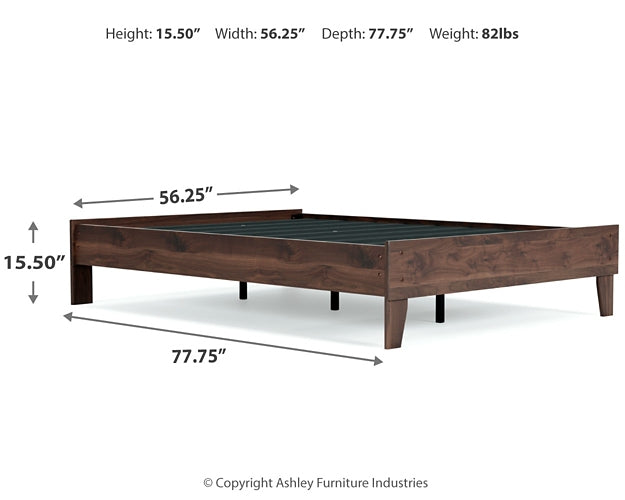 Calverson Queen Platform Bed Huntsville Furniture Outlet