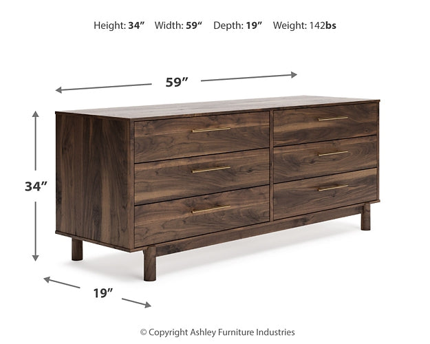 Calverson Six Drawer Dresser Huntsville Furniture Outlet