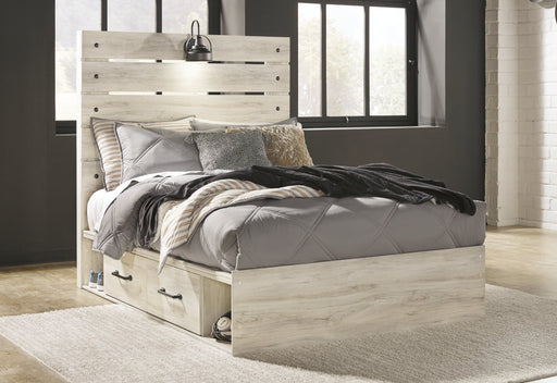 Cambeck Full Panel Bed with 4 Storage Drawers with Dresser Huntsville Furniture Outlet