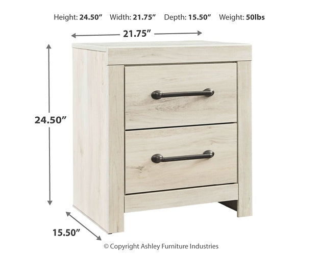 Cambeck King/California King Upholstered Panel Headboard with Mirrored Dresser, Chest and Nightstand Huntsville Furniture Outlet