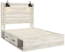 Cambeck Queen Panel Bed with 2 Storage Drawers with Dresser Huntsville Furniture Outlet