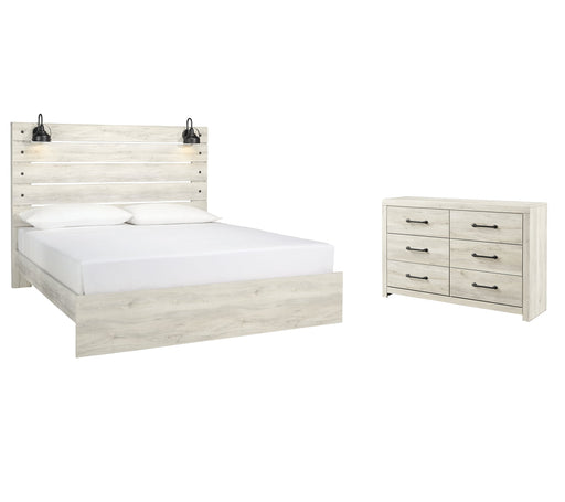 Cambeck Queen Panel Bed with Dresser Huntsville Furniture Outlet