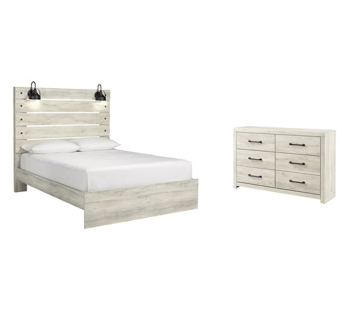 Cambeck Queen Panel Bed with Dresser Huntsville Furniture Outlet