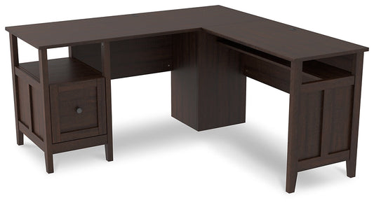 Camiburg 2-Piece Home Office Desk Huntsville Furniture Outlet