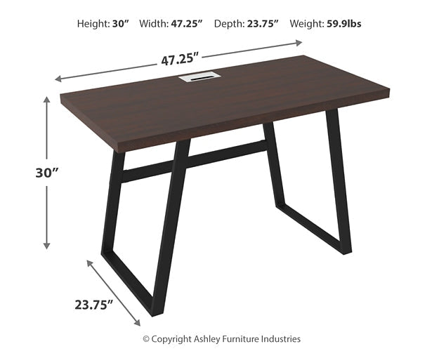 Camiburg Home Office Small Desk Huntsville Furniture Outlet