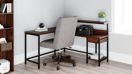 Camiburg L-Desk with Storage Huntsville Furniture Outlet