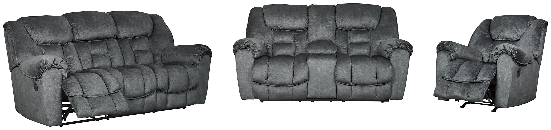 Capehorn Sofa, Loveseat and Recliner Huntsville Furniture Outlet