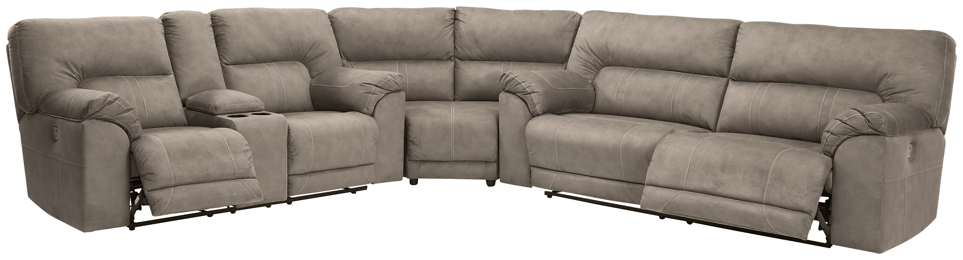 Cavalcade 3-Piece Power Reclining Sectional Huntsville Furniture Outlet