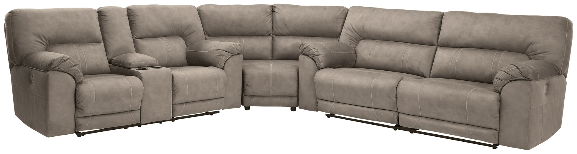 Cavalcade 3-Piece Power Reclining Sectional Huntsville Furniture Outlet